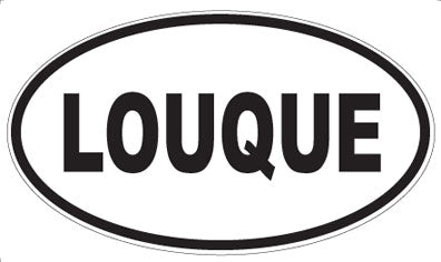 LOUQUE - Oval Magnet
