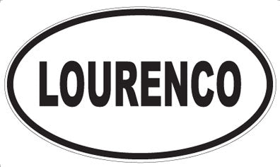 LOURENCO - Oval Magnet