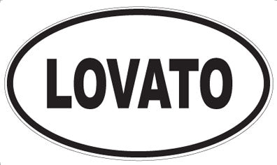 LOVATO - Oval Magnet
