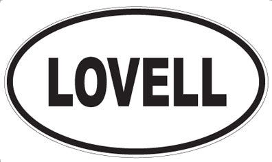 LOVELL - Oval Magnet