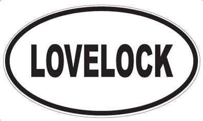 LOVELOCK - Oval Magnet