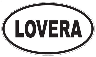 LOVERA - Oval Magnet