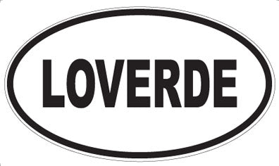 LOVERDE - Oval Magnet