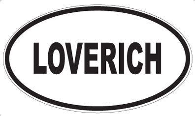 LOVERICH - Oval Magnet