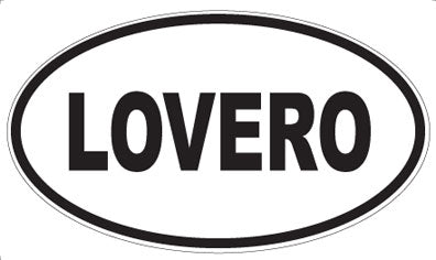 LOVERO - Oval Magnet