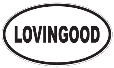 LOVINGOOD - Oval Magnet