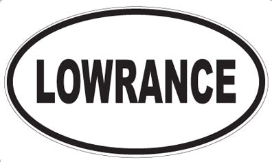 LOWRANCE - Oval Magnet