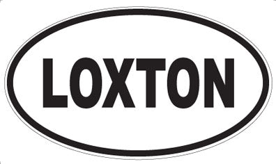LOXTON - Oval Magnet