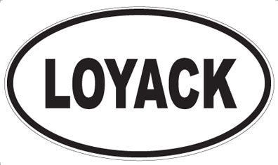 LOYACK - Oval Magnet