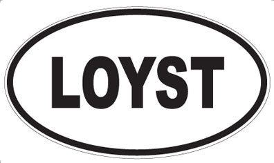 LOYST - Oval Magnet