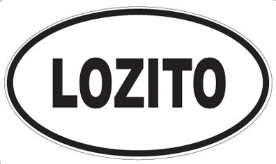 LOZITO - Oval Magnet