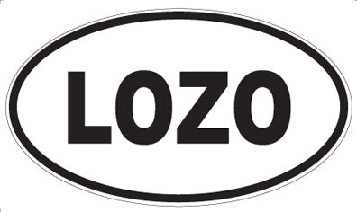 LOZO - Oval Magnet