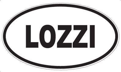 LOZZI - Oval Magnet