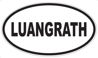 LUANGRATH - Oval Magnet