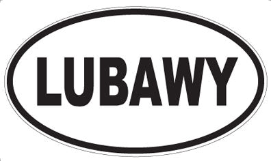 LUBAWY - Oval Magnet