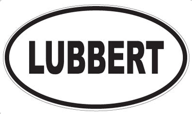 LUBBERT - Oval Magnet