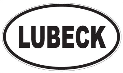 LUBECK - Oval Magnet
