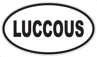 LUCCOUS - Oval Magnet