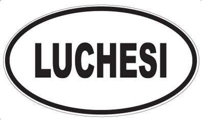 LUCHESI - Oval Magnet