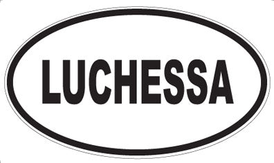 LUCHESSA - Oval Magnet