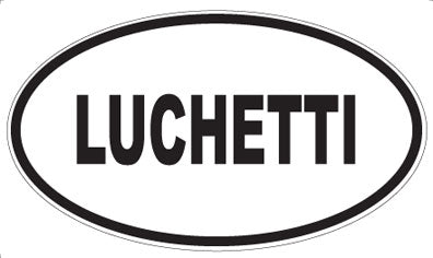 LUCHETTI - Oval Magnet