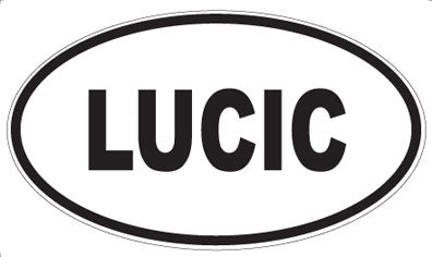 LUCIC - Oval Magnet