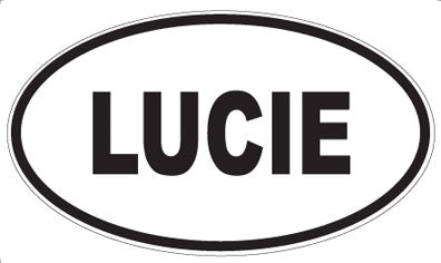 LUCIE - Oval Magnet