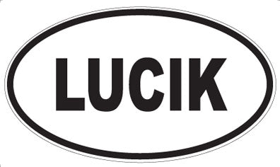 LUCIK - Oval Magnet