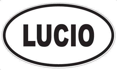 LUCIO - Oval Magnet