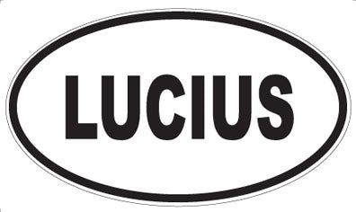 LUCIUS - Oval Magnet