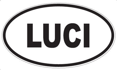 LUCI - Oval Magnet