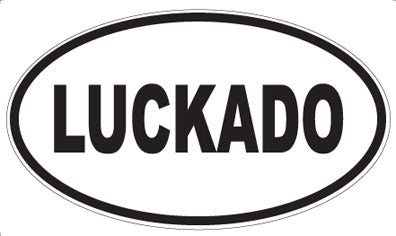 LUCKADO - Oval Sticker