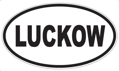 LUCKOW - Oval Magnet