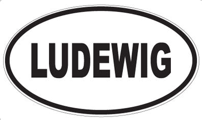 LUDEWIG - Oval Magnet