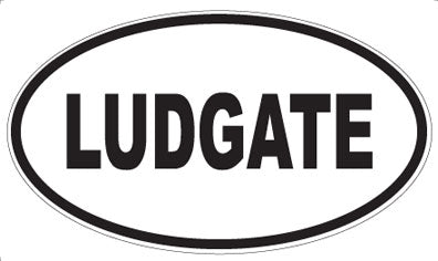 LUDGATE - Oval Magnet