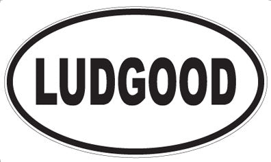 LUDGOOD - Oval Magnet