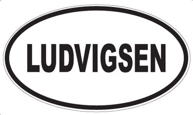 LUDVIGSEN - Oval Magnet