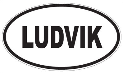 LUDVIK - Oval Magnet