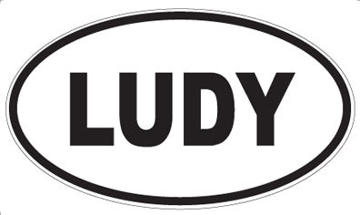 LUDY - Oval Magnet