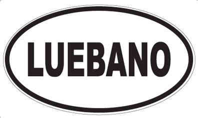 LUEBANO - Oval Magnet