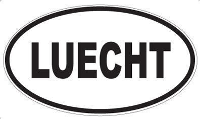 LUECHT - Oval Magnet