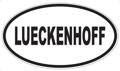 LUECKENHOFF - Oval Magnet