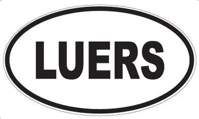 LUERS - Oval Magnet