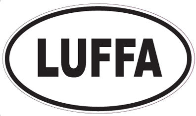 LUFFA - Oval Sticker