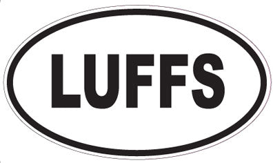 LUFFS - Oval Magnet