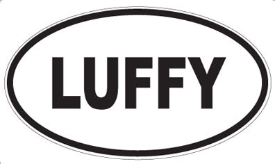 LUFFY - Oval Magnet