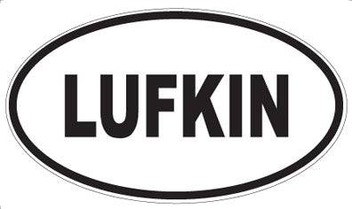LUFKIN - Oval Magnet