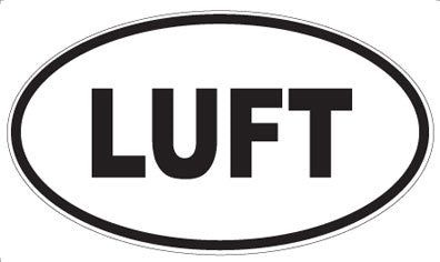 LUFT - Oval Sticker