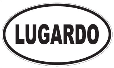 LUGARDO - Oval Magnet