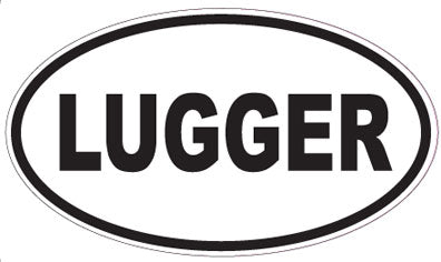 LUGGER - Oval Sticker